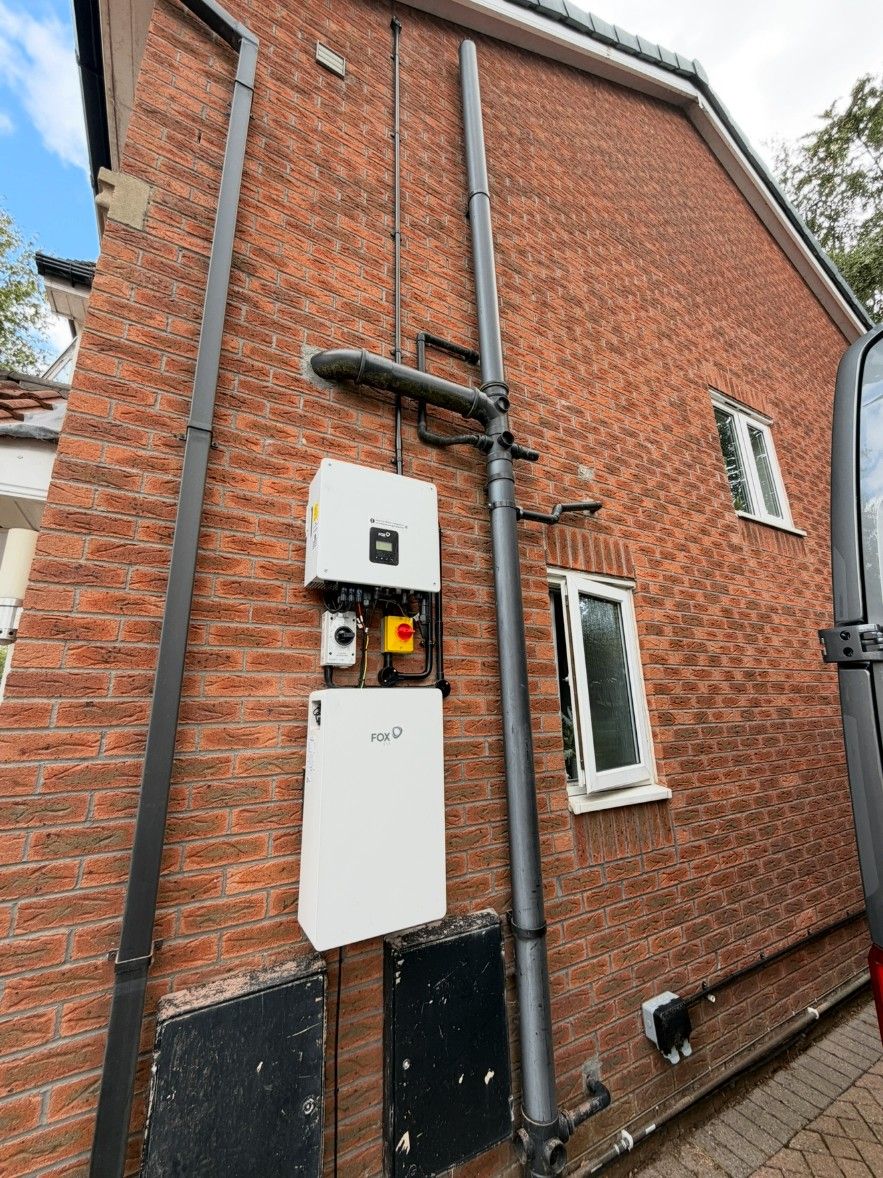 Solar battery storage install – Manchester