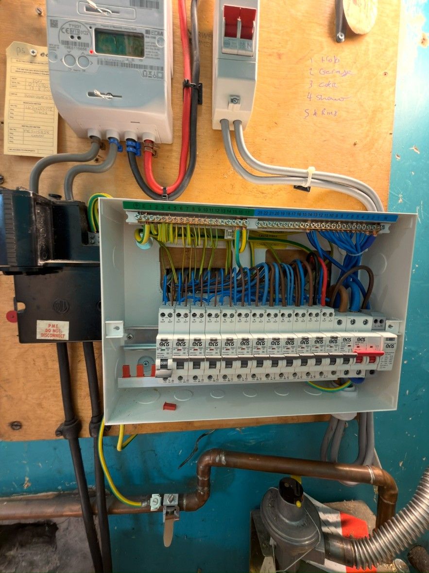 Consumer unit upgrade – South Manchester